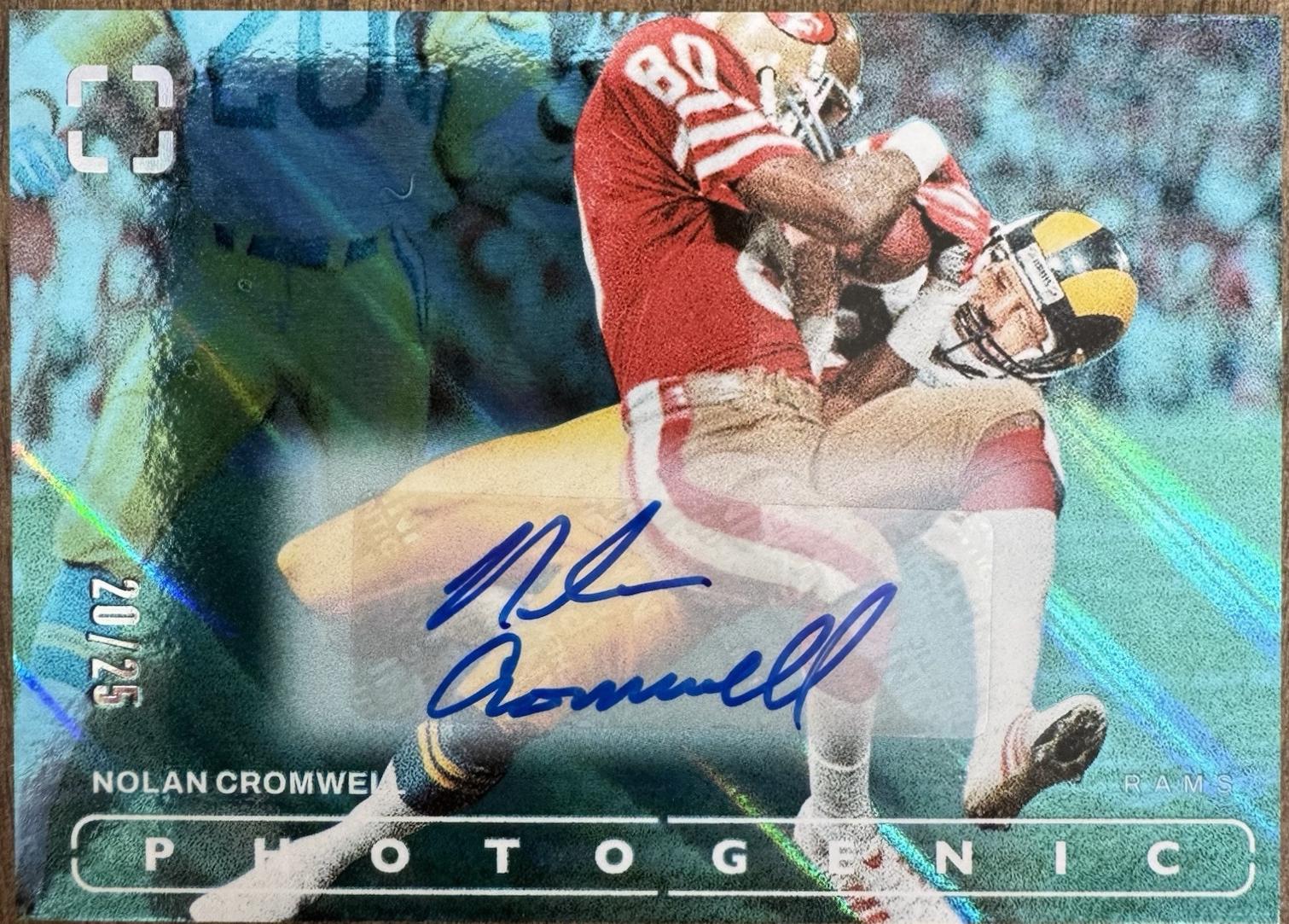 Nolan Cromwell [Blue Autograph] #33