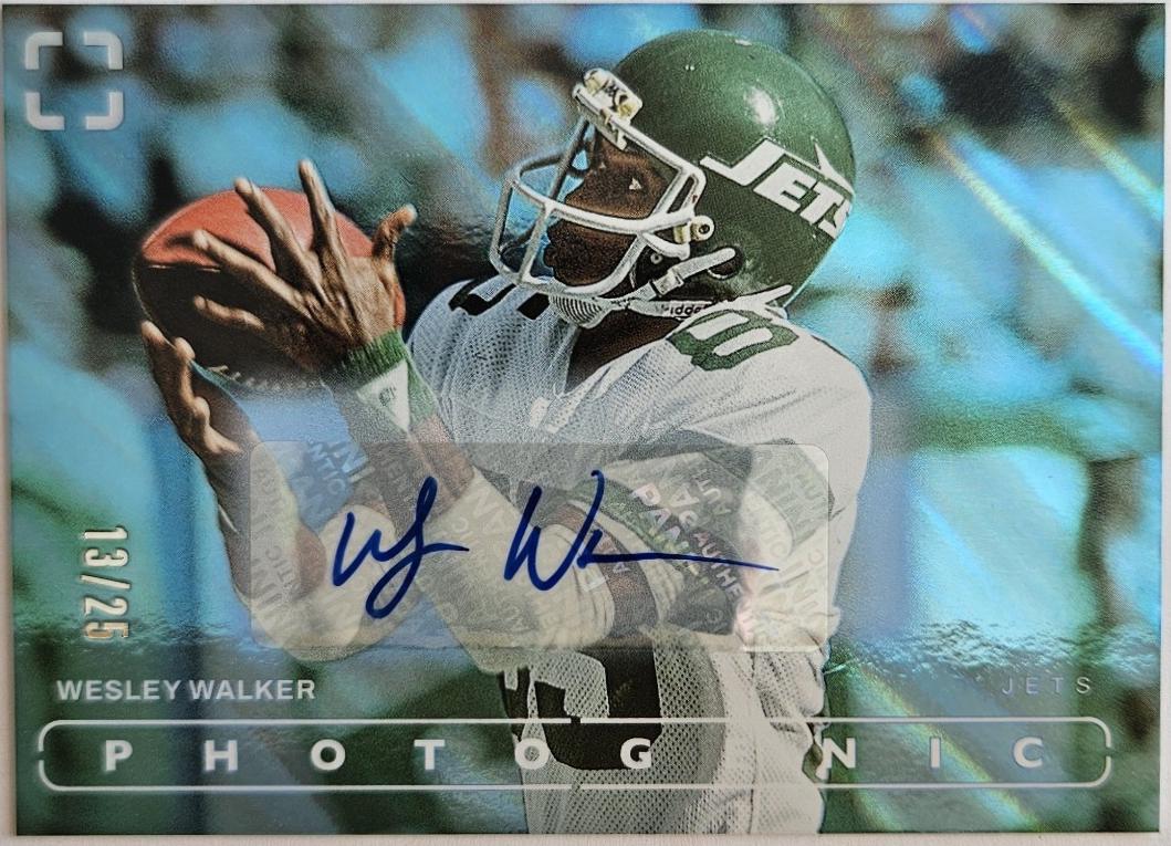 Wesley Walker [Blue Autograph] #52