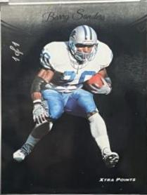 Barry Sanders [Black Xtra Points] #104