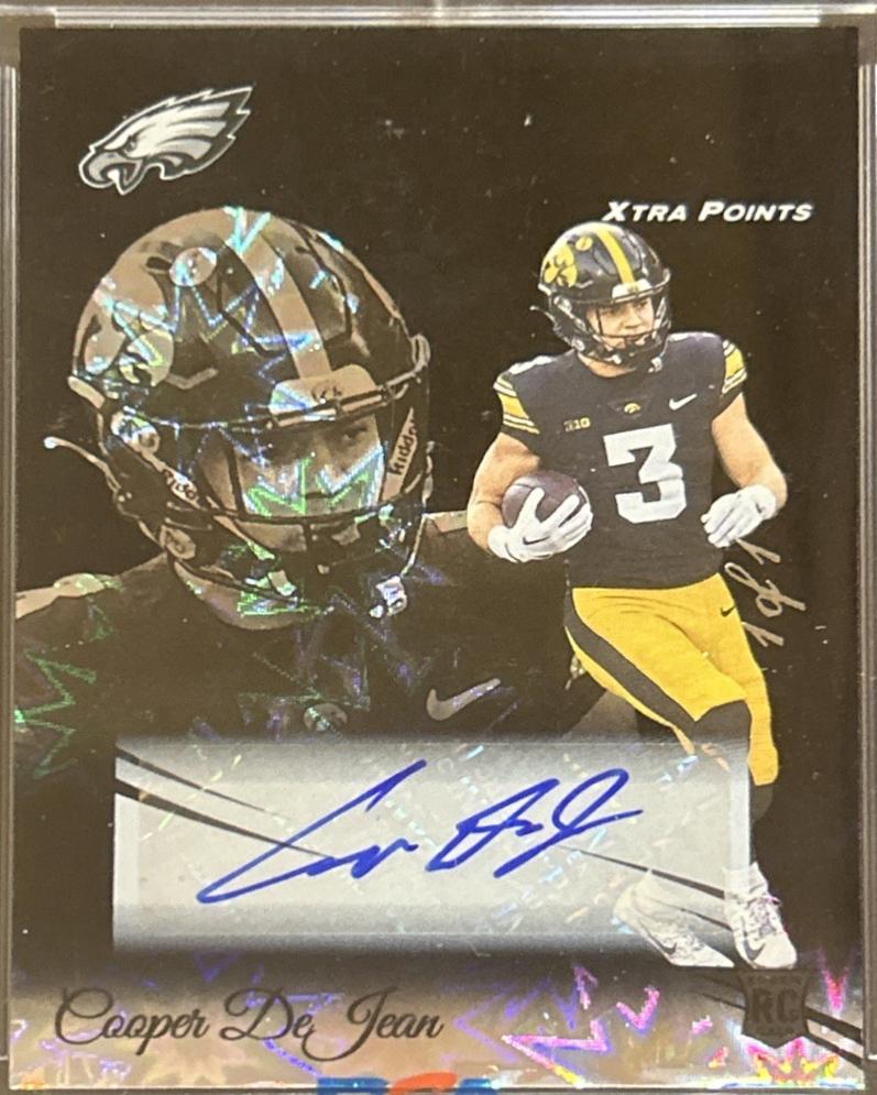 Cooper DeJean [Xtra Points Signatures Premium Black] #317