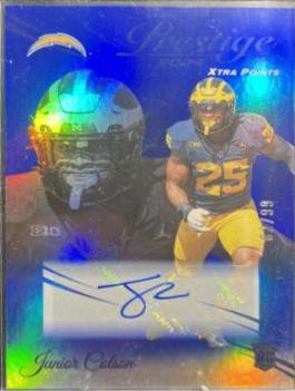 Junior Colson [Xtra Points Signatures Premium Blue] #352