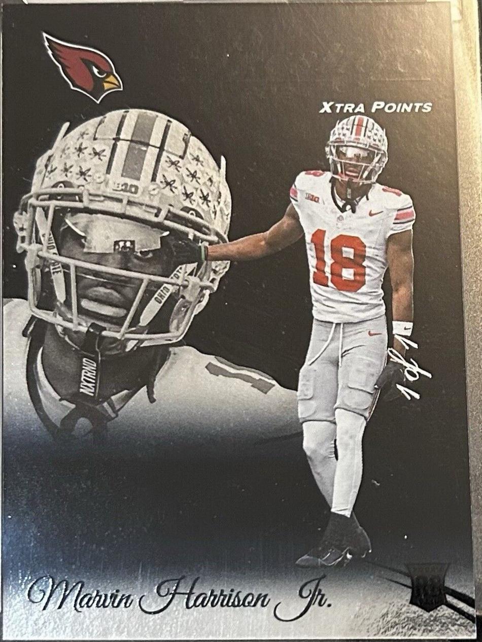 Marvin Harrison Jr. [Black Xtra Points] #303