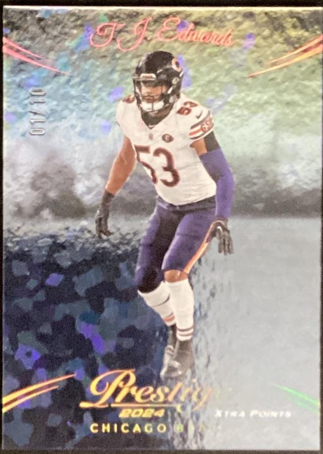 T.J. Edwards [Platinum Premium Xtra Points] #53