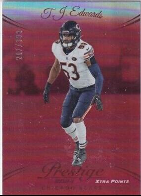 T.J. Edwards [Red Premium Xtra Points] #53