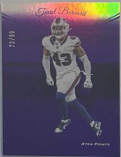 Terrel Bernard [Purple Premium Xtra Points] #36