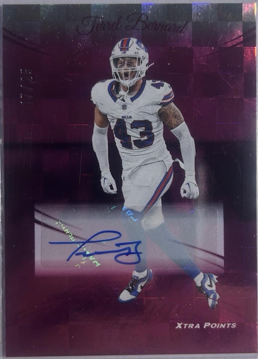 Terrel Bernard [Xtra Points Signatures Premium Pink] #36