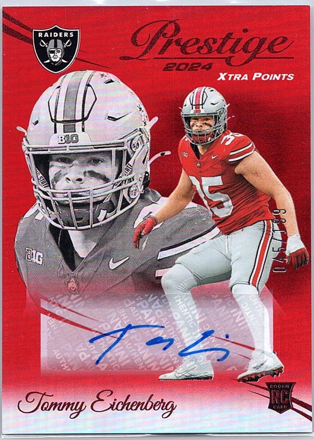 Tommy Eichenberg [Xtra Points Signatures Premium Red] #378