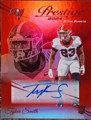Tykee Smith [Xtra Points Signatures Premium Red] #383