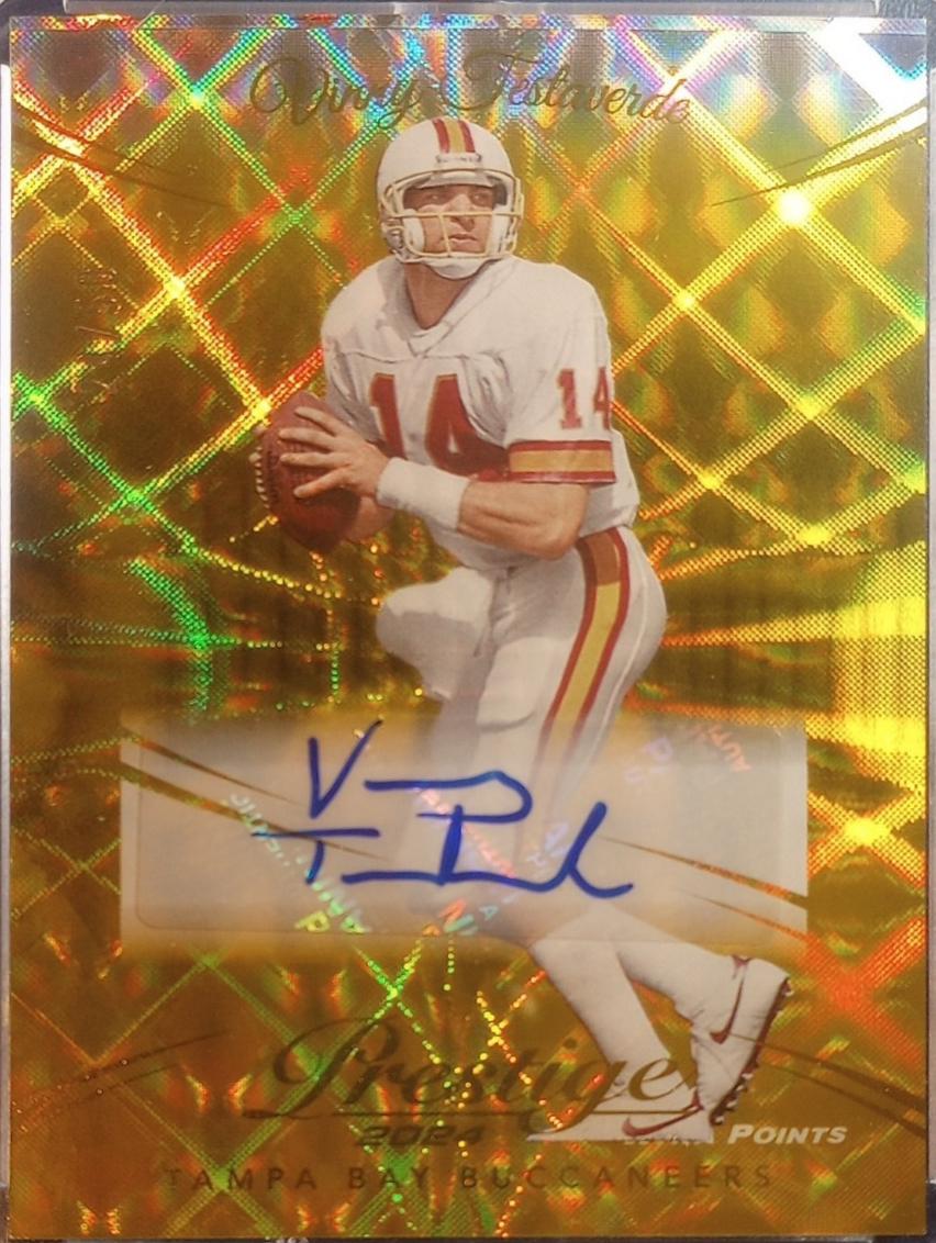 Vinny Testaverde [Xtra Points Signatures Premium Gold] #283