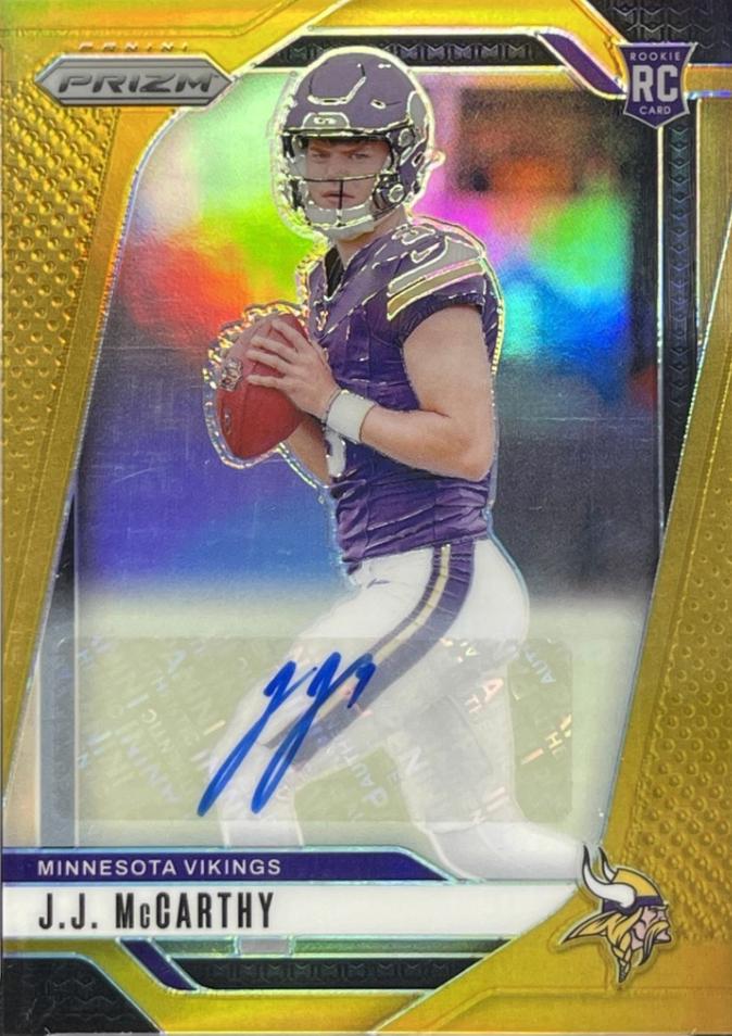 J.J. McCarthy [Gold] #400