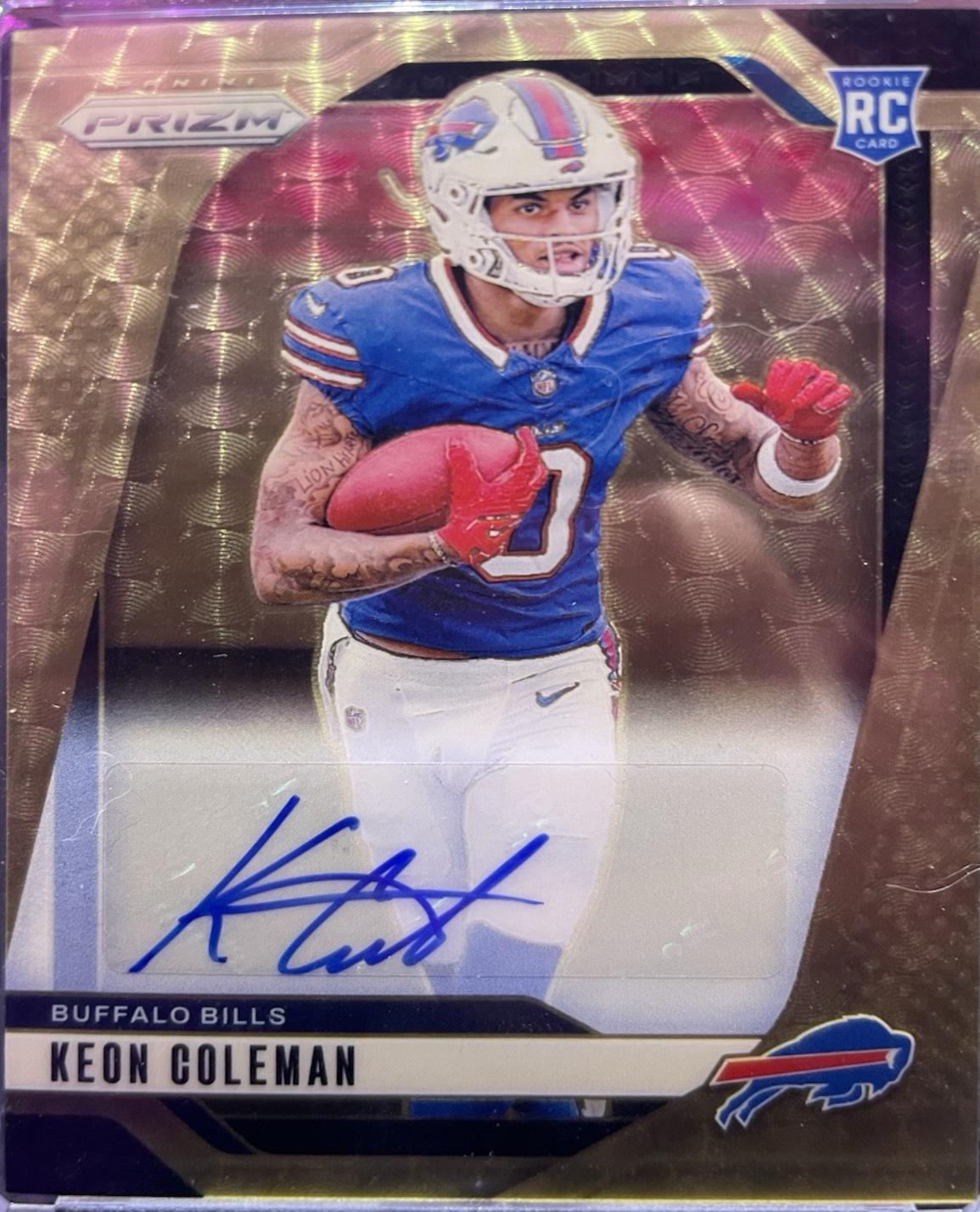 Keon Coleman [Gold Vinyl] #362