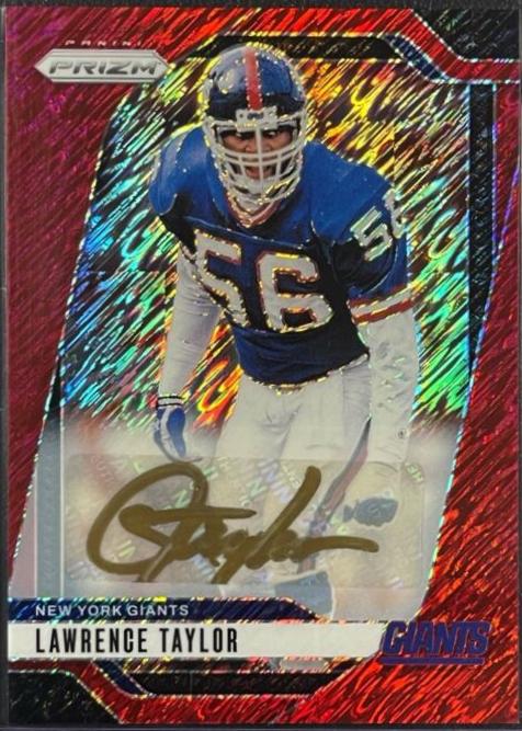 Lawrence Taylor [Red Shimmer] #219