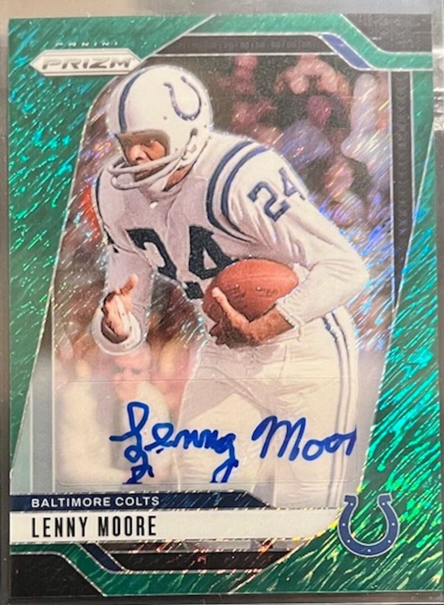 Lenny Moore [Green Shimmer] #296