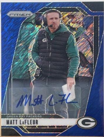 Matt LaFleur [Blue Shimmer] #108