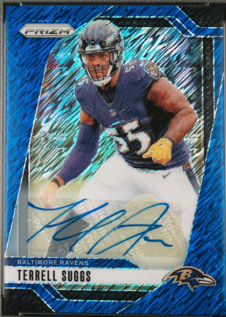 Terrell Suggs [Blue Shimmer] #26