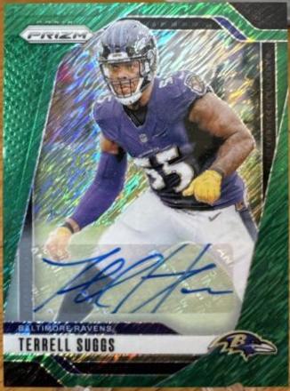 Terrell Suggs [Green Shimmer] #26