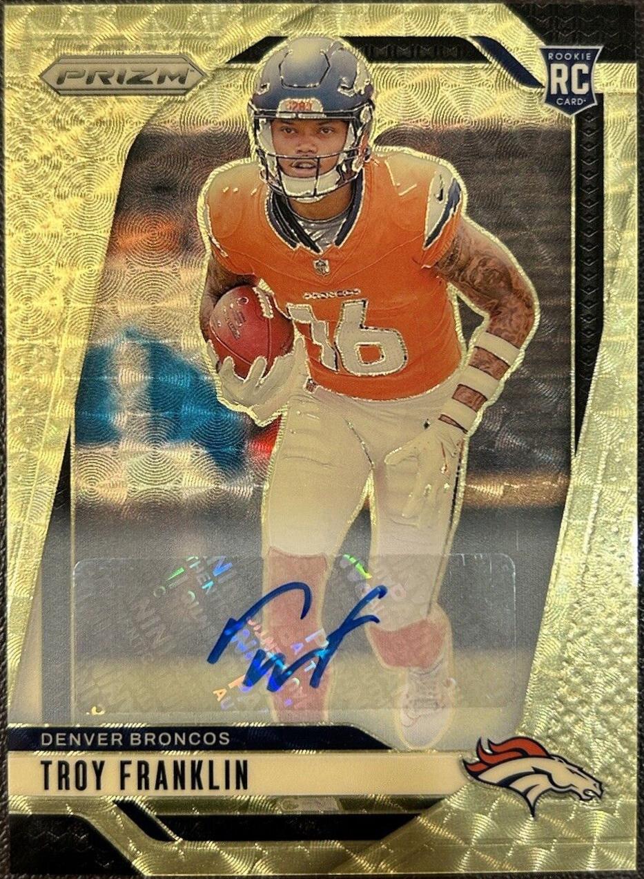Troy Franklin [Gold Vinyl] #393