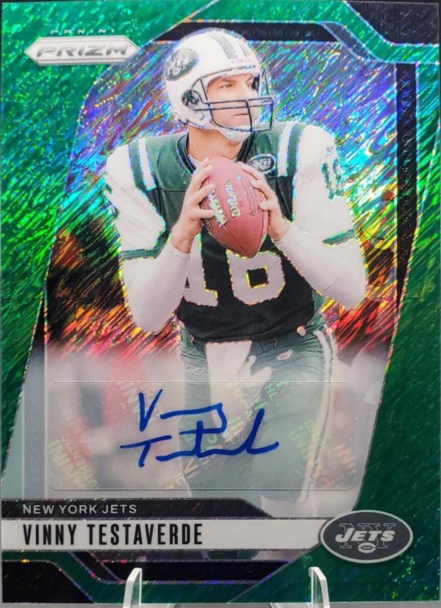 Vinny Testaverde [Green Shimmer] #229
