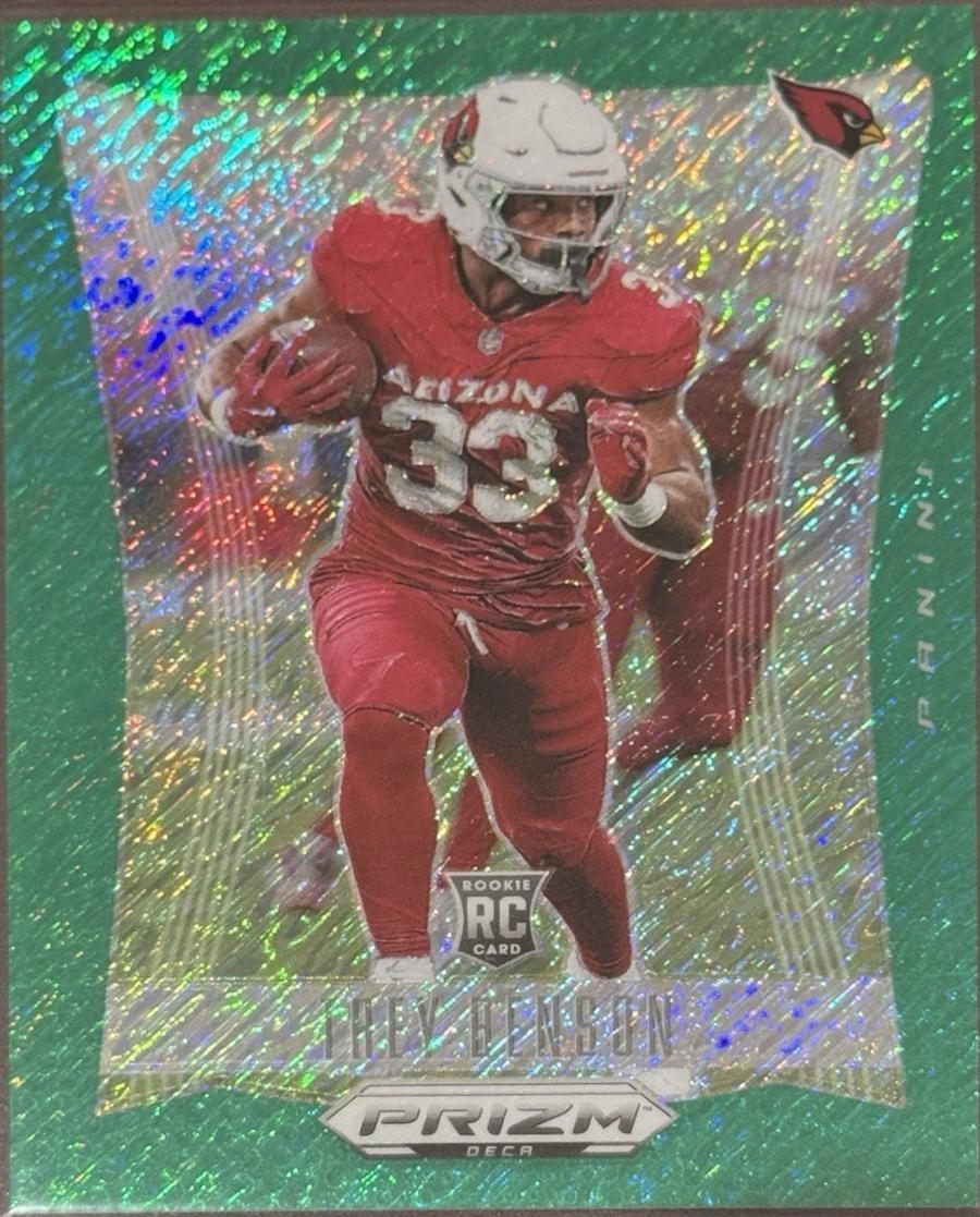 Trey Benson [Shimmer Green FOTL] #8