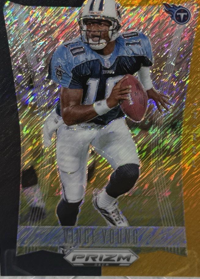 Vince Young [Shimmer Black Gold FOTL] #290