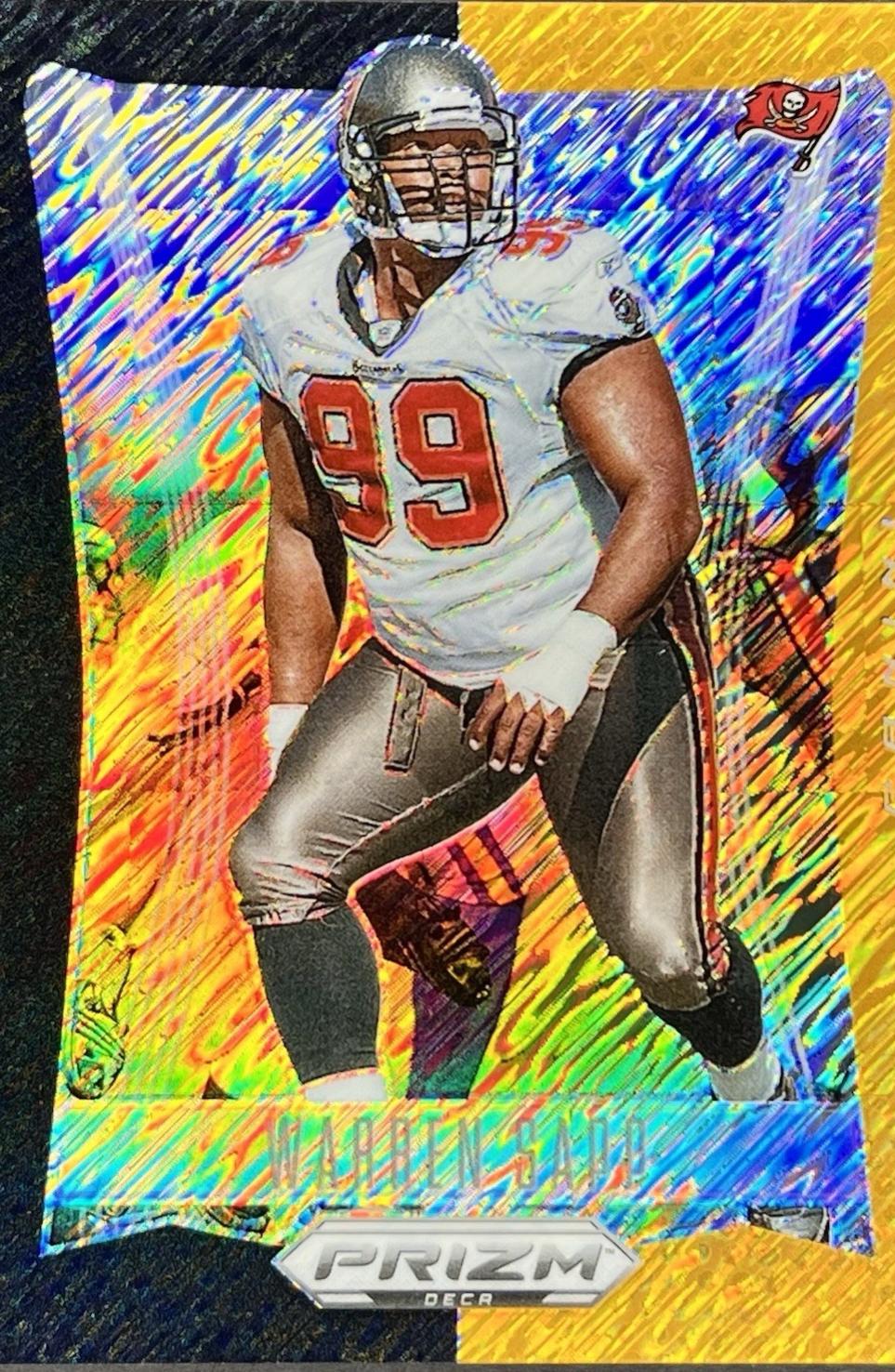 Warren Sapp [Shimmer Black Gold FOTL] #280