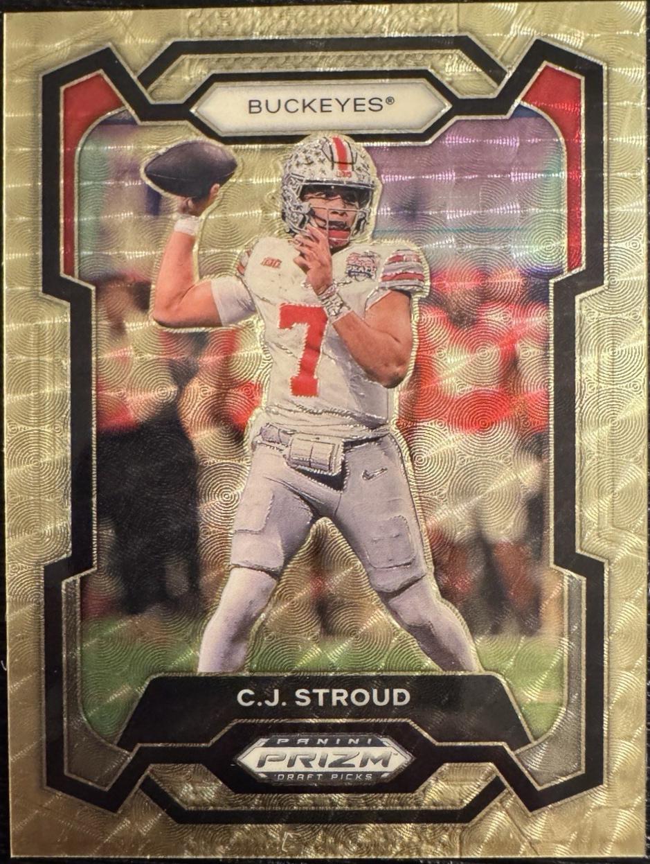 C.J. Stroud [Gold Vinyl] #63