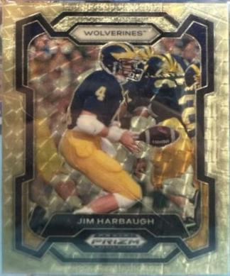Jim Harbaugh [Gold Vinyl] #50
