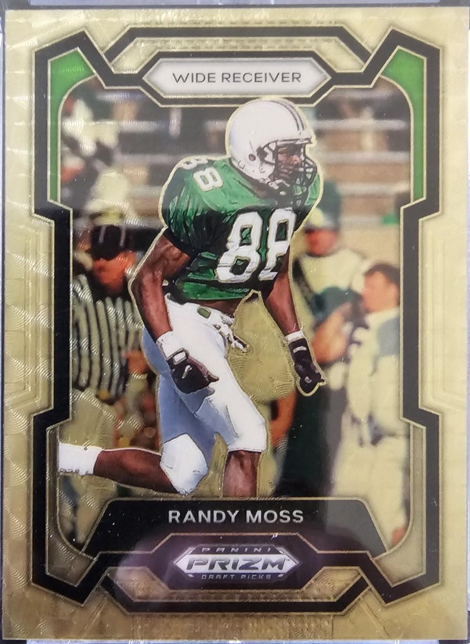 Randy Moss [Gold Vinyl] #83