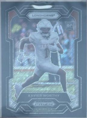 Xavier Worthy [Black Shimmer] #153