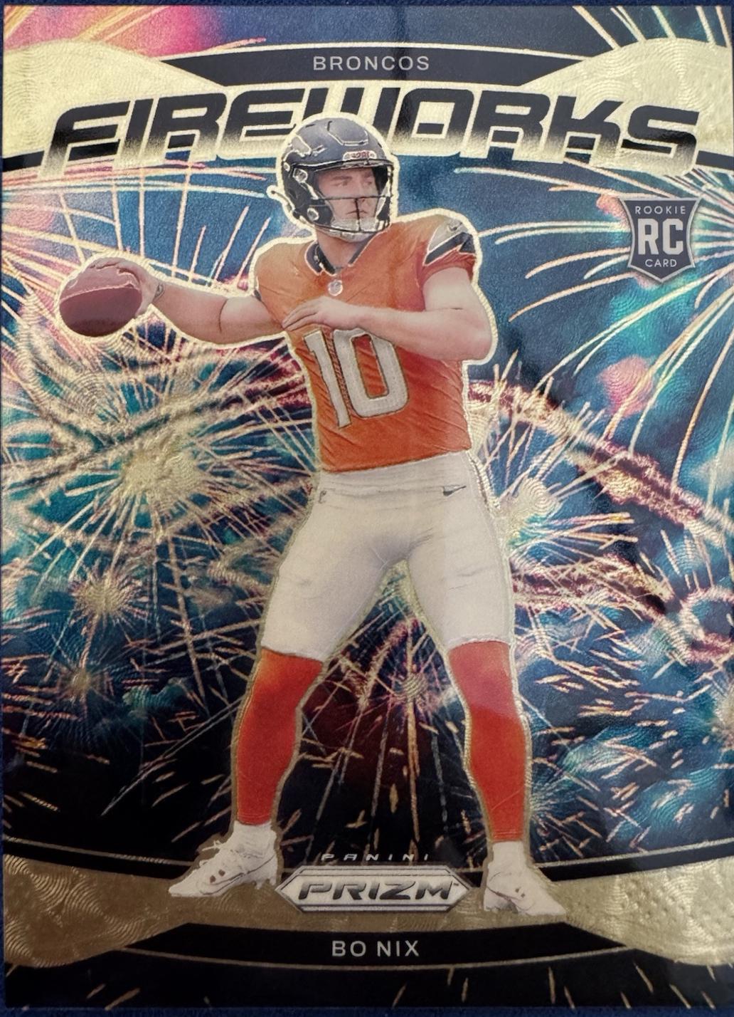 Bo Nix [Gold Vinyl] #23