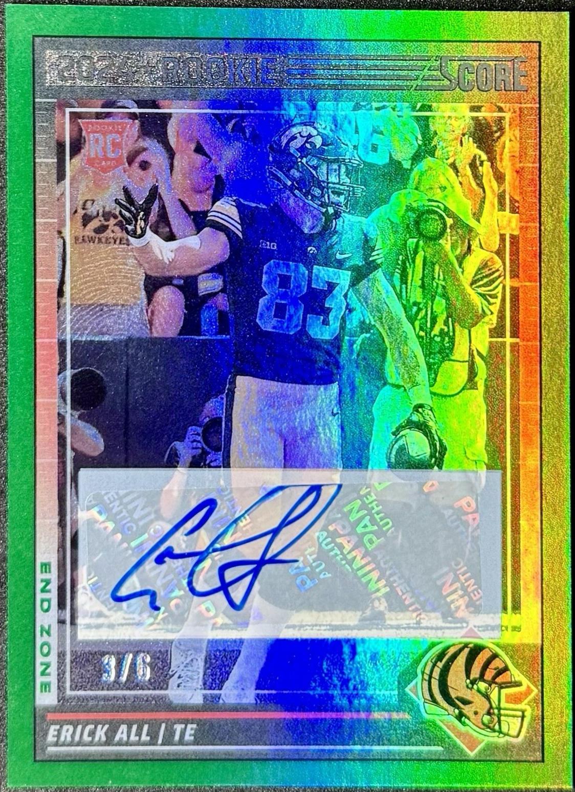 Erick All [End Zone Signature] #386