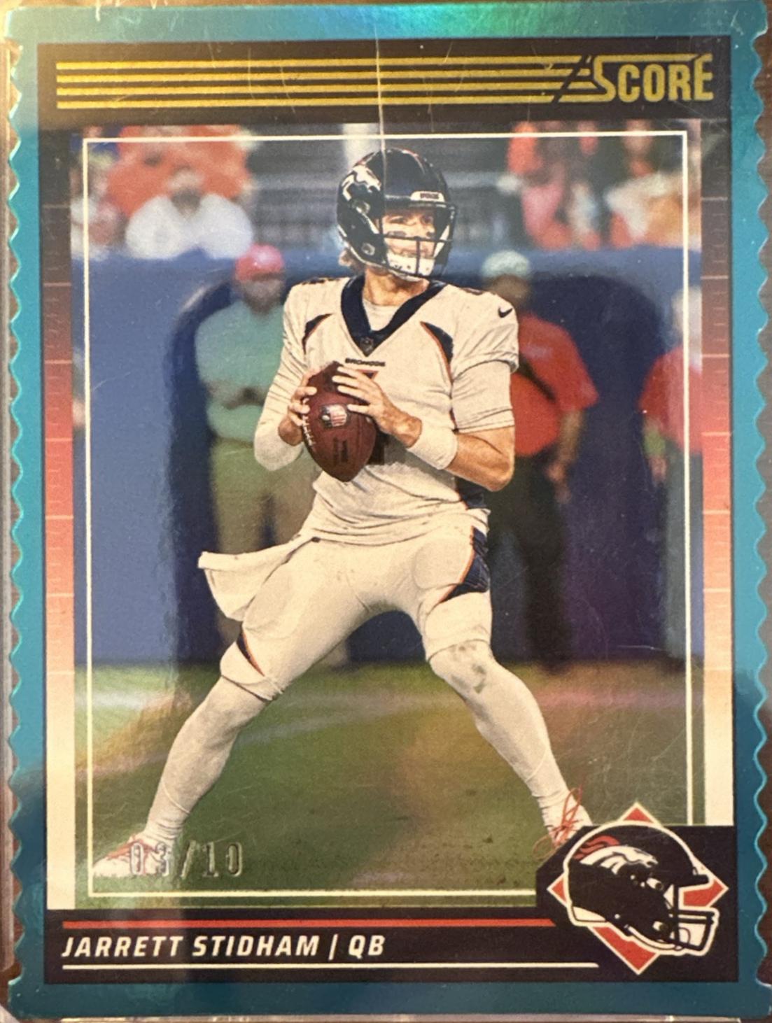 Jarrett Stidham [Die-Cut] #83