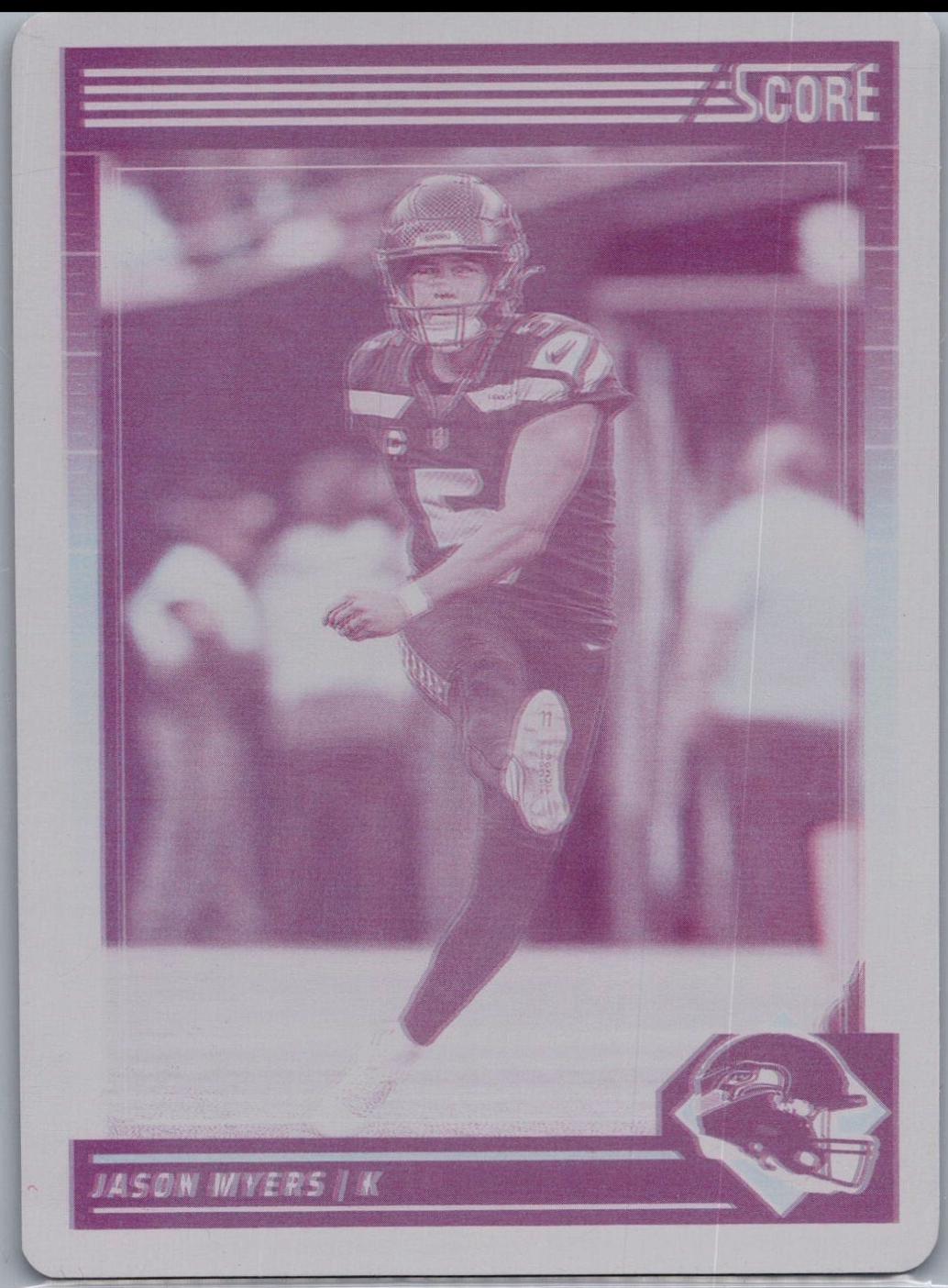 Jason Myers [Printing Plate] #259