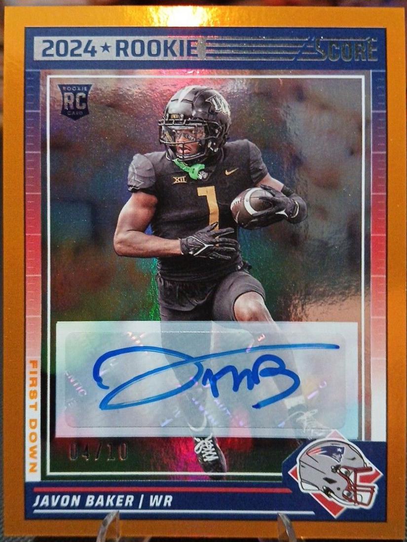 Javon Baker [First Down Signature] #393