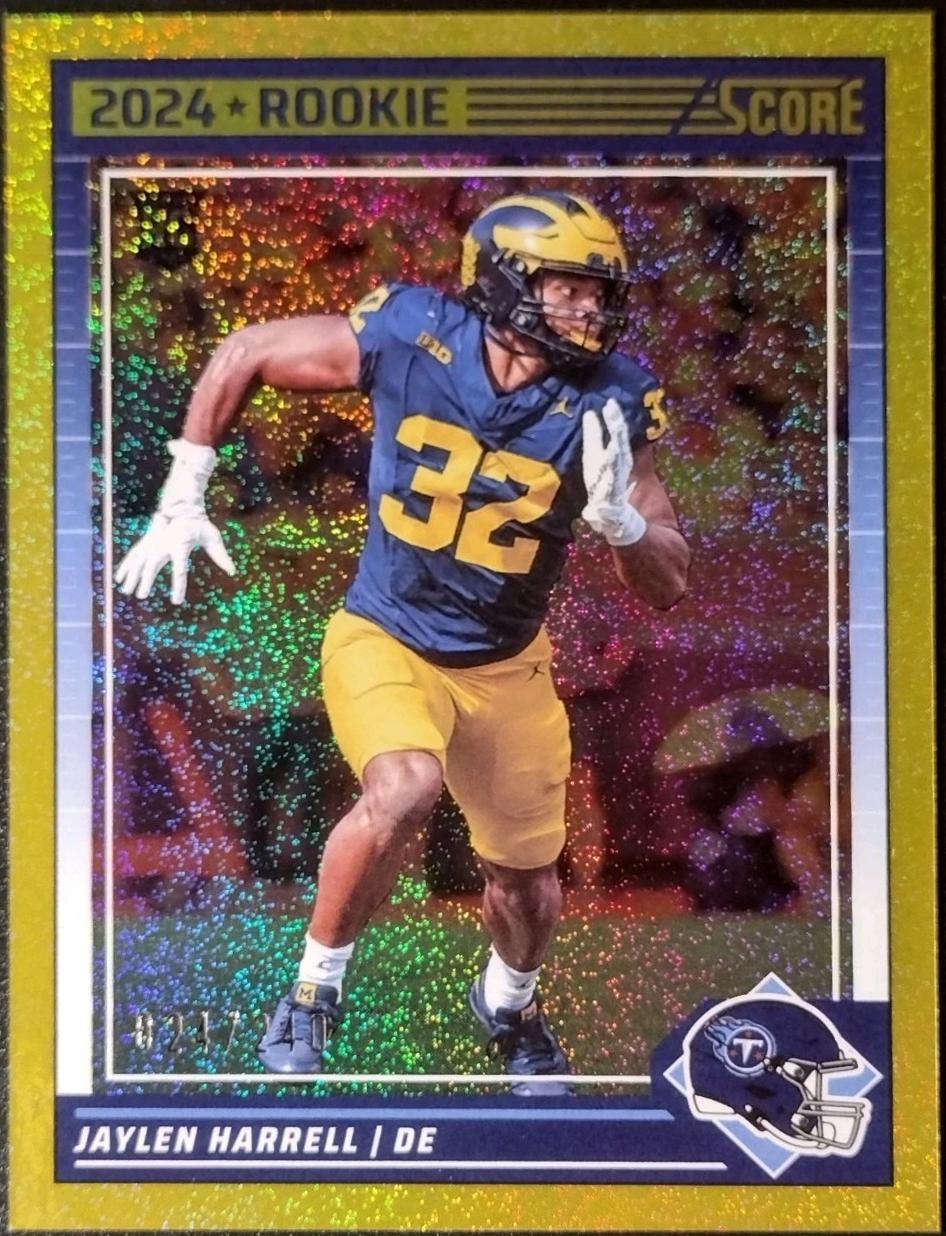 Jaylen Harrell [Dots Gold] #385