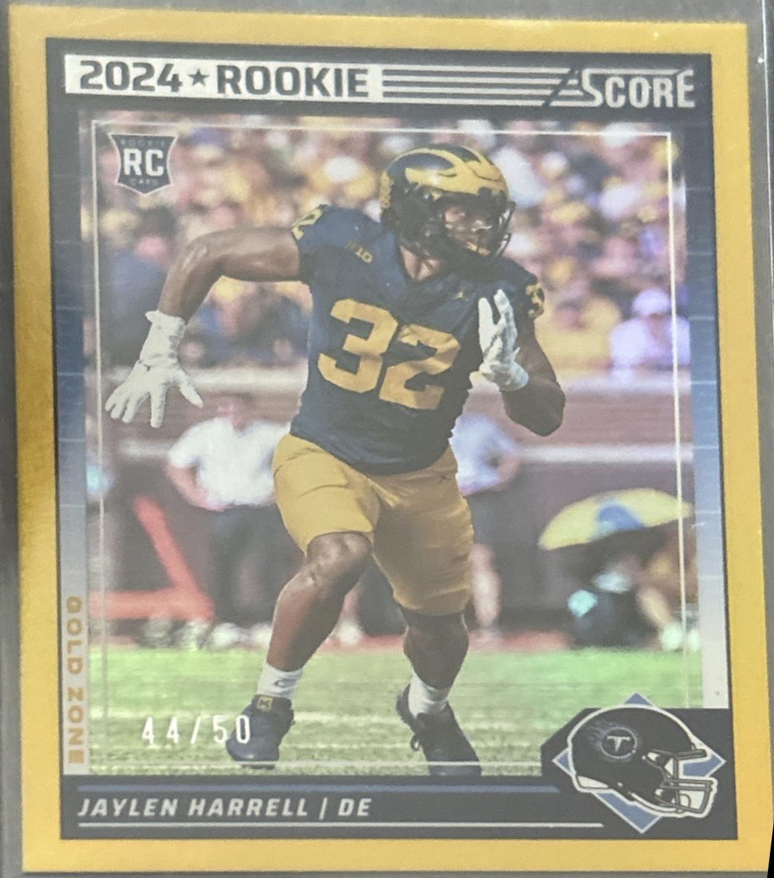 Jaylen Harrell [Gold Zone] #385