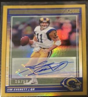Jim Everett [Signature Gold Zone] #162