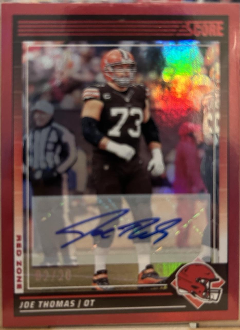 Joe Thomas [Signature Red Zone] #297