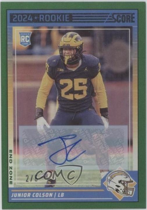 Junior Colson [End Zone Signature] #359