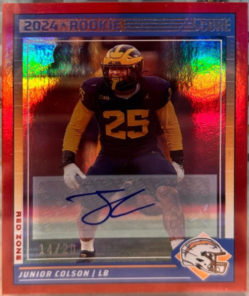 Junior Colson [Red Zone Signature] #359