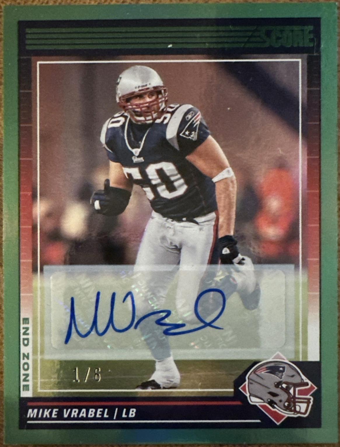 Mike Vrabel [Signature End Zone] #195