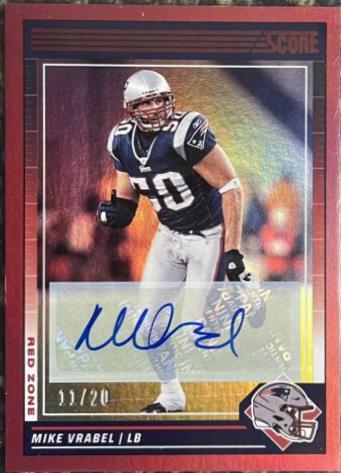 Mike Vrabel [Signature Red Zone] #195