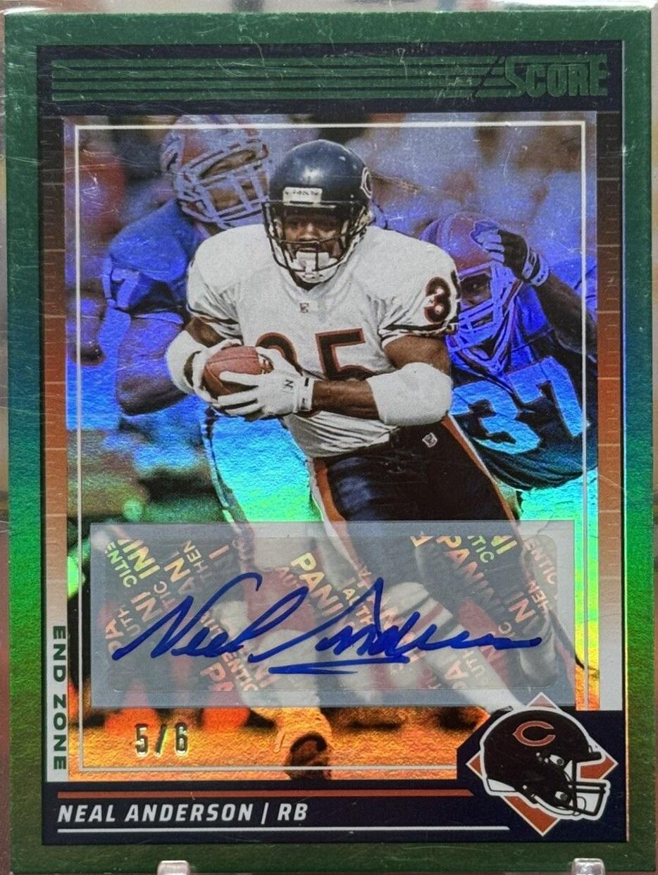 Neal Anderson [Signature End Zone] #53