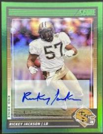 Rickey Jackson [Signature End Zone] #207