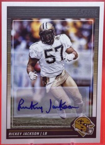 Rickey Jackson [Signature] #207