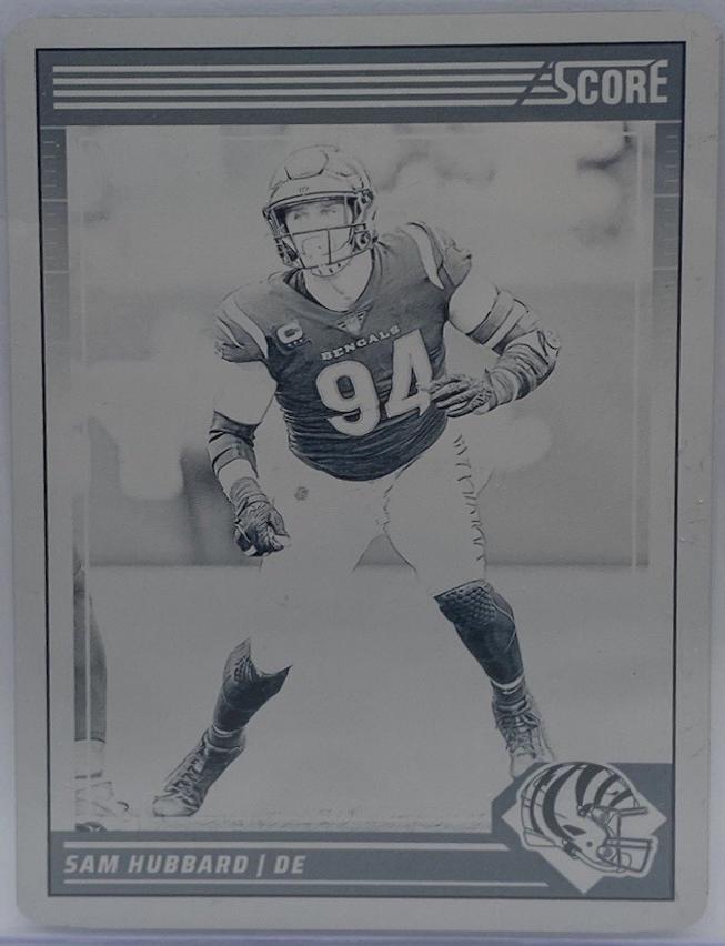Sam Hubbard [Printing Plate] #60