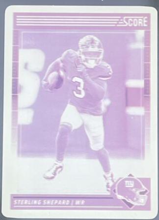 Sterling Shepard [Printing Plate] #209