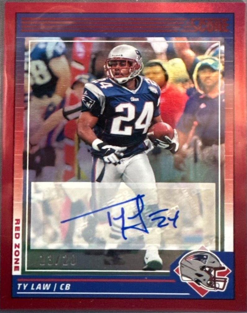 Ty Law [Signature Red Zone] #197