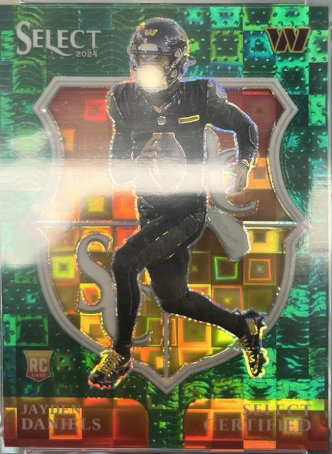 Jayden Daniels [Green Prizm] #2