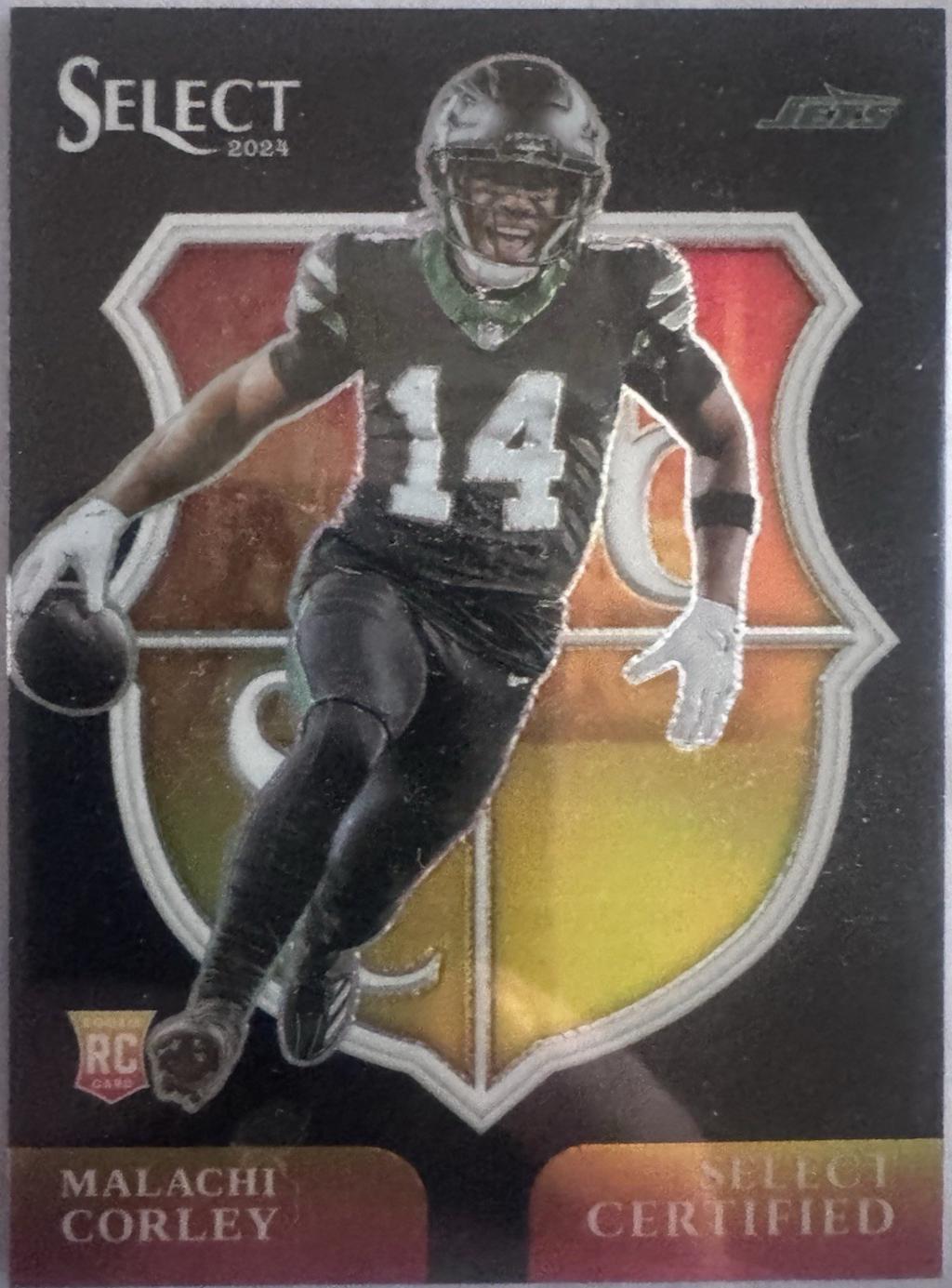 Malachi Corley [Black Prizm] #24